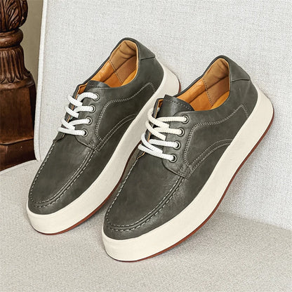 Oak & Urban™ Genuine Leather Sneakers