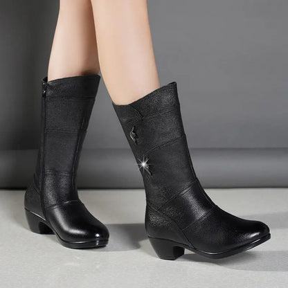 Isla High Boots with Zip Closure (New Collection)