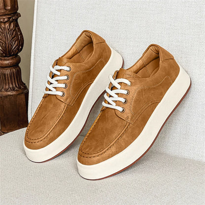 Oak & Urban™ Genuine Leather Sneakers