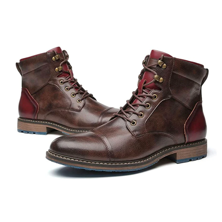 RegalWalk™ - Premium Leather Oxford Boots