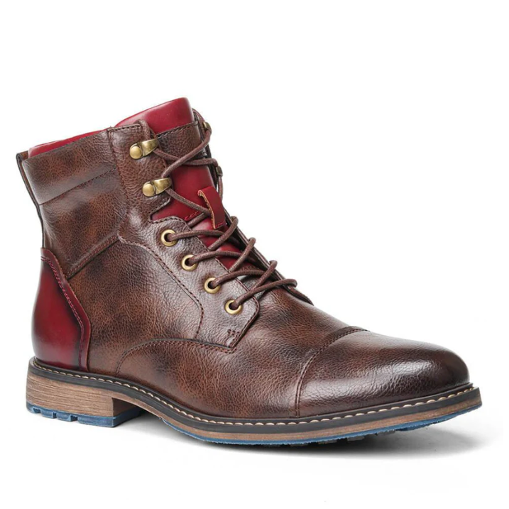 RegalWalk™ - Premium Leather Oxford Boots